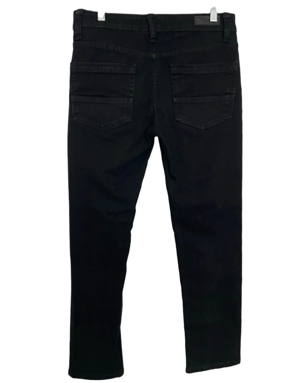 Kenneth Cole Men's Slim Fit Stretch Denim Black Jeans 30W x 32L